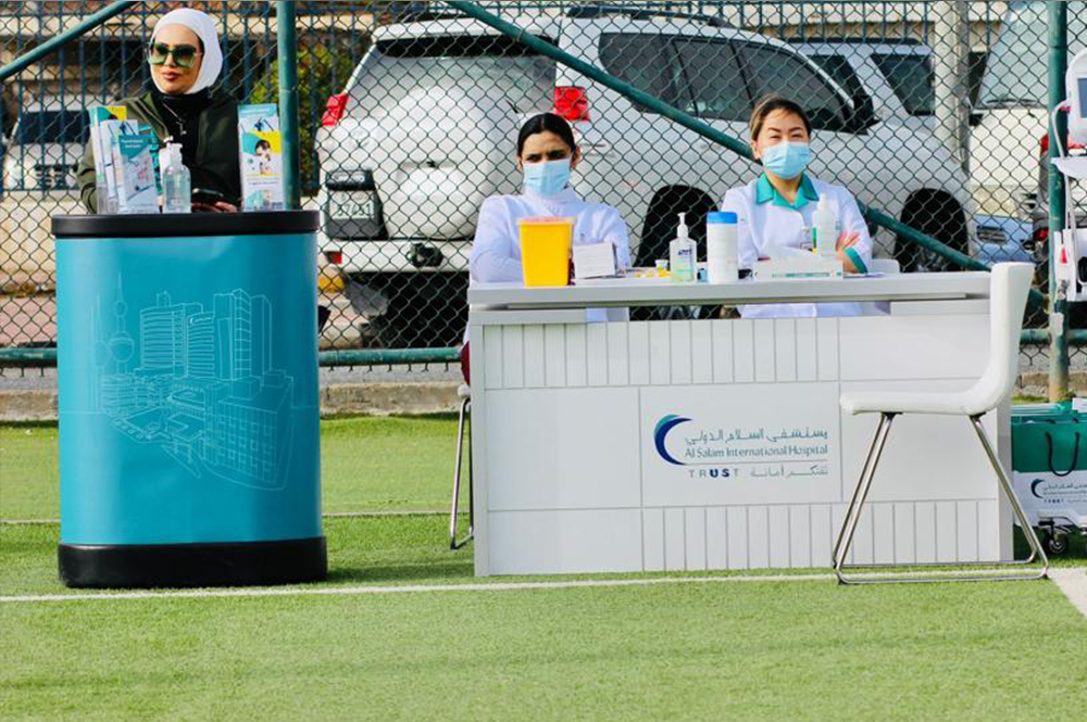 Al Salam International Hospital participation in Hamil Al Misk Nursery Sports Day